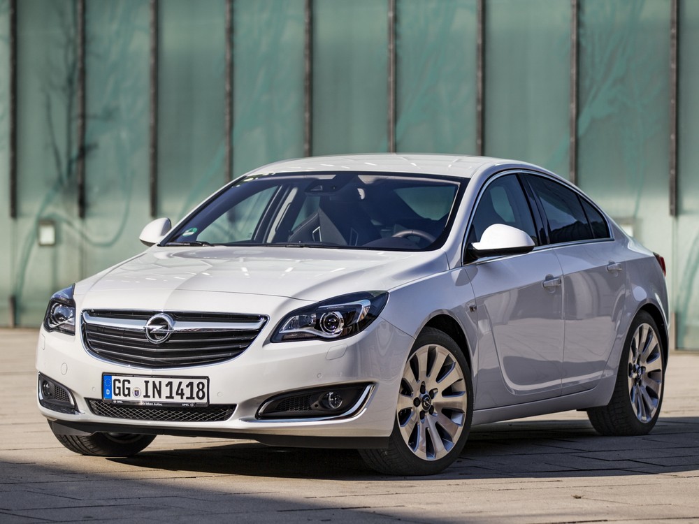 Opel Insignia 2014 — экстерьер, фото