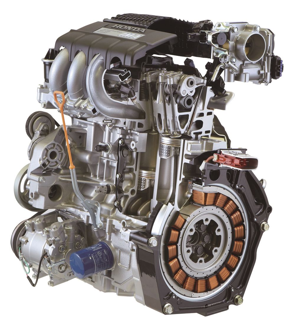 Honda CR-Z — двигатель, фото
